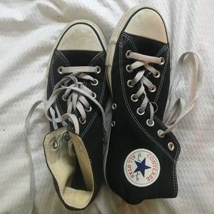 Black High Top Converse